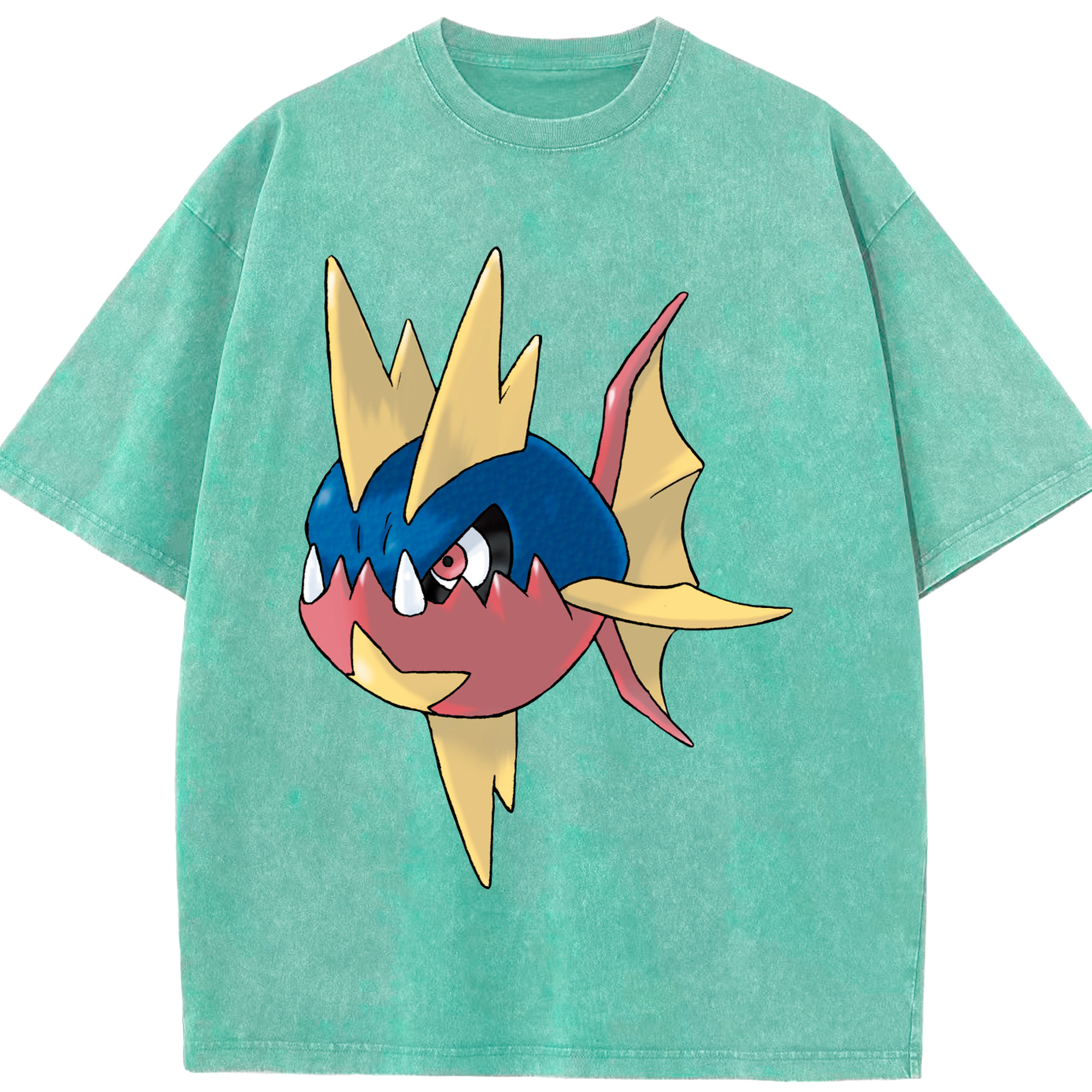 （画像用） ポケットモンスター Pokémon 綿100% ヴィンテージ風 半袖Tシャツ（フロントプリント）